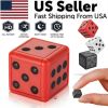 Mini Dice Camera Home Security Night Vision HD 1080P Motion Detection Nanny Cam - Black