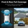 YADA Roadcam AI PLUS, AI-Powered 4K Dash Cam with 1080p Rear Cam, Full-Coverage Driver Assistance - YADA Roadcam AI PLUS