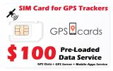 Sim card for GPS-311C For Vehicle with Wide Voltage & Multi-Function Security - Default
