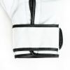 White L/XL Core Boxing Training Gloves â€“ 2-Piece Set â€“ Synthetic Leather with Odor Resistance - L/XL