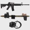 VOTAGOO Tactical Belt, 1.75'' MOLLE Battle Belt with Quick Release Buckle, Low Profile Laser-Cut Battle Belt for Range - Cp Camo - L