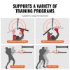 VEVOR Wall Mount Boxing Spinning Bar, Adjustable Punching Spinning Bar, Boxing Speed Trainer with Gloves, Black Reflex Boxing Bar, Boxing Training Equ