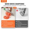 VEVOR Knife Sharpener Kit, 360Â° Rotation Flip Fixed Angle Knife Sharpening System with 12 Whetstones 120-10000 Grit, Professional Kitchen Chef Knife