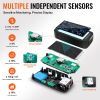 VEVOR Air Quality Monitor 9-IN-1, CO2, Temperature, Humidity, Formaldehyde TVOC AQI Tester, Professional PM2.5 PM10 PM1.0 Particle Counter for Indoor/