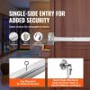 VEVOR Door Push Bar Panic Exit Device, 31' Stainless Steel Commercial Emergency Exit Door Push Bar with Exterior Lever and 3 Keys