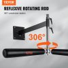 VEVOR Wall Mount Boxing Spinning Bar, Adjustable Punching Spinning Bar, Boxing Speed Trainer with Gloves, Black Reflex Boxing Bar, Boxing Training Equ