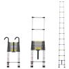 VEVOR Telescoping Extension Ladder 16.4FT Multi-button Retraction 375 LBS - 375 lbs - 16.5 ft - Multi-Button Retraction