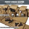 Portable Handle & Shoulder Strap Tactical Range Bag - Brown - Storage Bag