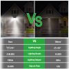 Solar Lights 118 LEDs Solar Wall Light Outdoor Motion Sensor Lamp IP65 Waterproof - Black
