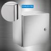 VEVOR NEMA Stainless Steel Enclosure, 12 x 12 x 8'' NEMA 4X Steel Electrical Box, IP66 Waterproof & Dustproof, Outdoor/Indoor Electrical Junction