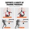 VEVOR Wall Mount Boxing Spinning Bar, Spinning Bar with Punching Ball, Adjustable Boxing Speed Trainer, Reflex Boxing Bar with Gloves, Boxing Training