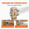 VEVOR Door Push Bar Panic Exit Device, 31' Stainless Steel Commercial Emergency Exit Door Push Bar with Exterior Lever and 3 Keys