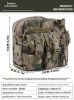 Camouflage Fishing Multifunctional, Lua Water Bottle Bag, Worker Waist Pack, Sports Outdoor Tactical Men's Waist Packs - black