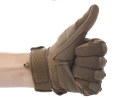 Tactical Motorcycle Motocross Full Finger Gloves Motorbike Riding Racing Mittens - M - Black