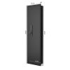 53" Passwod Touch Panel In-Wall Safe,Hidden Wall Gun Safe for Rifles with Adjustable Shelves,Assembled Storage Multifunctional Wall Safe for Firearm a