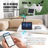 VEVOR 7-in-1 Wi-Fi Weather Station 7 in TFT Display Wireless Outdoor Sensor - Default