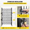 VEVOR Single Folding Security Gate, 7.1' H x 7.1' W (85 x 85 inch)Folding Door Gate, Steel Accordion Security Gate, Flexible Expanding Security G