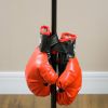 Qaba Punching Bag for Kids, Punching Bag with Stand, Boxing Gloves for 5-10 Year Old, Adjustable Kids Boxing Bag, Children Boxing Set, Sports Toy for