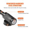VEVOR Trailer Hitch Lock, 5/8-inch Diameter, Locking Receiver Pin with 2 Keys and 4 O-Rings, Weatherproof Anti-Theft Tow Lockable Pin with Dust, Mud &