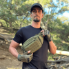 Tactical Fingerless Airsoft Gloves for Outdoor Sports - Green - XL