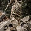 VOTAGOO G3 Combat Pants with Knee Pads Tactical Military Trousers Hunting Multicam Pants for Men Rip-Stop Airsoft Gear - CP - 36
