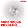 5Core Indoor Outdoor PA Horn Speaker 8 x 5 Inch Loud PA System 8 Ohm 65W Loud Siren Audio - 1PCS PA Horn Speaker 8"