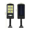 Outdoor Solar Flood Lights Sensor Light for Street Front Door Deck - Black B - Flood Lights