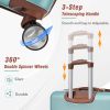 Hardshell Luggage Sets 4 Pieces 20"+24"+28" Luggages and Cosmetic Case Spinner Suitcase with TSA Lock Lightweight - as Pic