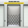 VEVOR Single Folding Security Gate, 5.1'H x 5.9'W (61 x 71 inch)Folding Door Gate, Steel Accordion Security Gate, Flexible Expanding Security Gat