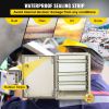 VEVOR NEMA Steel Enclosure, 16 x 12 x 8'' NEMA 4X Fiberglass Electrical Box, IP66 Waterproof & Dustproof, Outdoor/Indoor Electrical Junction Box