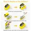 Motorcycle Disc Lock Alarm Anti-theft Brake Disc Lock Wheel Alarm Security Lock with 110dB Alarm 2 Keys 3.94FT Reminder Cable for Motorbike Bike Scoot