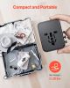 Universal Travel Adapter International 5 in 1 USB AC Wall Charger Power Plug - No