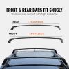 VEVOR Roof Rack Cross Bars, Compatible with Toyota RAV4 2019-2023, 260lbs Load Capacity, Aluminum Anti-Rust Crossbars with Locks, Rooftop Cargo Bag Lu