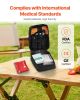 Survival First Aid Kit 250 Pieces Emergency Medical Trauma Bag for Camping Home - Default