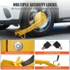 VEVOR Wheel Lock Clamp, 1 Pack Trailer Wheel Lock, Heavy-Duty Anti Theft Tire Lock, Trailer Wheel Locks for RV Trailers, Cars, Trucks, SUVs - 1 Piece