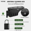 VEVOR Truck Bed Storage Box, Lockable Lid, Waterproof ABS Wheel Well Tool Box 6.6 Gal/20 L with Password Padlock, Compatible with Tundra 2007-2021, Dr