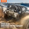 VEVOR Truck Winch 12000lbs Electric Winch 85ft/26m Steel Cable 12V Power Winch Jeep Winch with Wireless Remote Control and Powerful Motor for UTV ATV