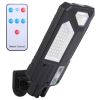 Solar Wall Light Outdoor 87 LED Beads PIR Motion Sensor Remote Control Wireless Lamps IP45 Waterproof Lighting for Garage Front Door Garden Pathway -