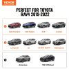 VEVOR Roof Rack Cross Bars, Compatible with Toyota RAV4 2019-2023, 260lbs Load Capacity, Aluminum Anti-Rust Crossbars with Locks, Rooftop Cargo Bag Lu