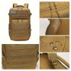 Outdoor Adventure Backpack - Camo Tactical Cycling Gear, Trekking Equipment, Spacious Travel Backpack, Suitable for Camping, Outdoor Hikes, and Busine