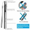 5" LED USB Rechargeable Mini Tactical Flashlight Stainless Steel Torch Pen Light - Default Title