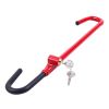 Car Anti-Theft Truck Auto Universal Safety Steering Wheel to Clutch Pedal Lock - Red & Black - Anti-Theft Lock
