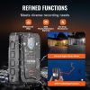 VEVOR 1440P HD Police Body Camera, 128GB Body Cam with Audio Video Recording Picture, Built-in 3500 mAh Battery, 2.0" LCD, Infrared Night Vision