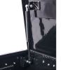 39inch Aluminum tool box,heavy duty truck bed tool box,outdoor trailer pickup storage tool box,RV storage organizer,underbody box w/lock keys,black 39