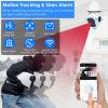 E27 WiFi Bulb Camera 1080P FHD WiFi IP Pan Tilt Security Surveillance Camera with Two-Way Audio Full Color Night Vision Flood Light Motion Track