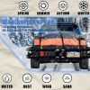 Trailer Hitch Cargo Carrier 500 Lbs,Heavy Duty Hitch Basket,Folding Cargo Carrier Hitch Mount Fits 2" Hitch Receiver with Waterproof Cargo Bag,License