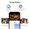 Wireless light bulb security camera 1080P wireless 360-degree panorama intelligent high-definition household light bulb, surveillance camera 1080P hig