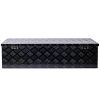 39inch Aluminum tool box,heavy duty truck bed tool box,outdoor trailer pickup storage tool box,RV storage organizer,underbody box w/lock keys,black 39