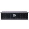 39inch Aluminum tool box,heavy duty truck bed tool box,outdoor trailer pickup storage tool box,RV storage organizer,underbody box w/lock keys,black 39