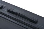 3 Piece Luggage Sets ABS Lightweight Suitcase with Two Hooks;  Spinner Wheels;  TSA Lock;  (20/24/28) - Black